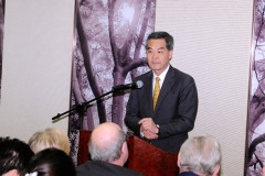 2016 - Speaker Reception with CY Leung
